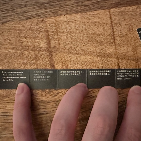 Armani Exchange black leather strap round watch - Picture 4 of 7